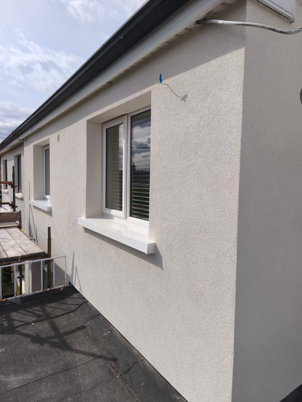 External wall insulation project photo