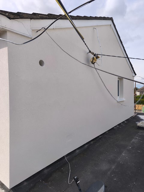 External wall insulation project photo