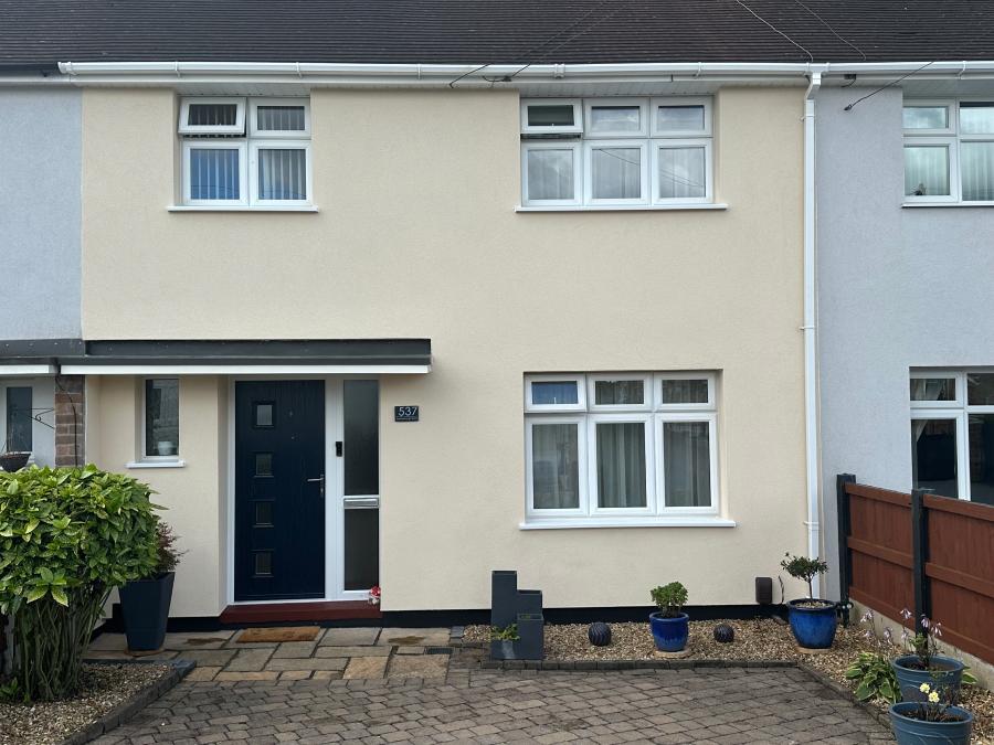 External wall insulation project photo