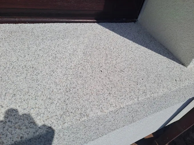 Granite Effect sill finish example